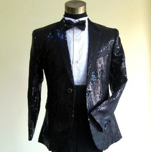 Herren dunkelblau Business Anzüge Formelle Ein Set Bräutigam Smoking - tif-shop24.de