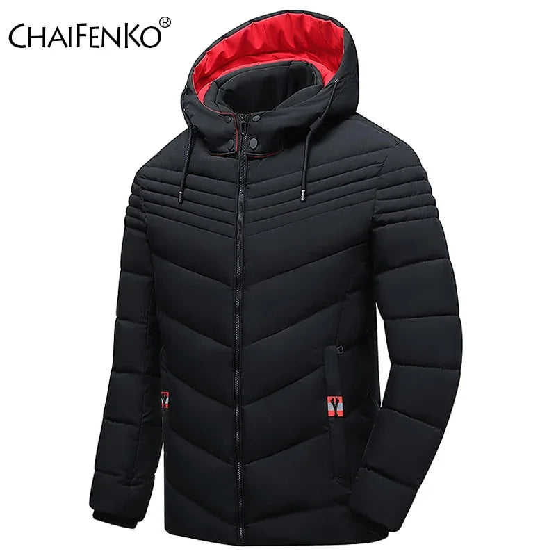 Winter Casual Parkas Neue Fleece Warme Dicke Wasserdichte Parkas Mode Klassische Mit Kapuze Parkas | tif-shop24.de