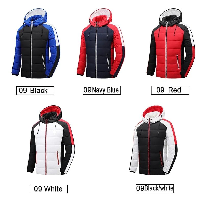 Winter Casual Parkas Neue Fleece Warme Dicke Wasserdichte Parkas Mode Klassische Mit Kapuze Parkas | tif-shop24.de