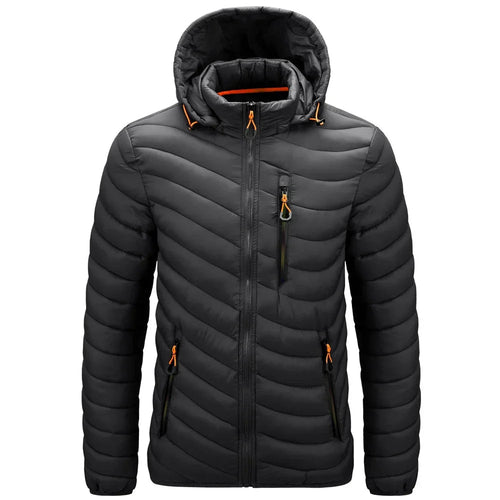 Ultraleicht  Lässige Warme Mit Kapuze Kragen Mäntel  Winter  Windjacken | tif-shop24.de