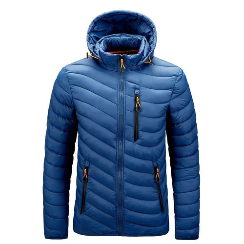 Ultraleicht  Lässige Warme Mit Kapuze Kragen Mäntel  Winter  Windjacken | tif-shop24.de