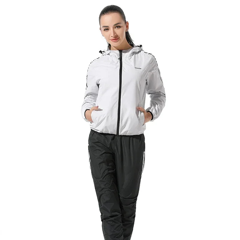 Sauna Anzug Brennen Sportswear Trainingsanzug Gym Kleidung Set Fitness Bodybuilding | tif-shop24.de