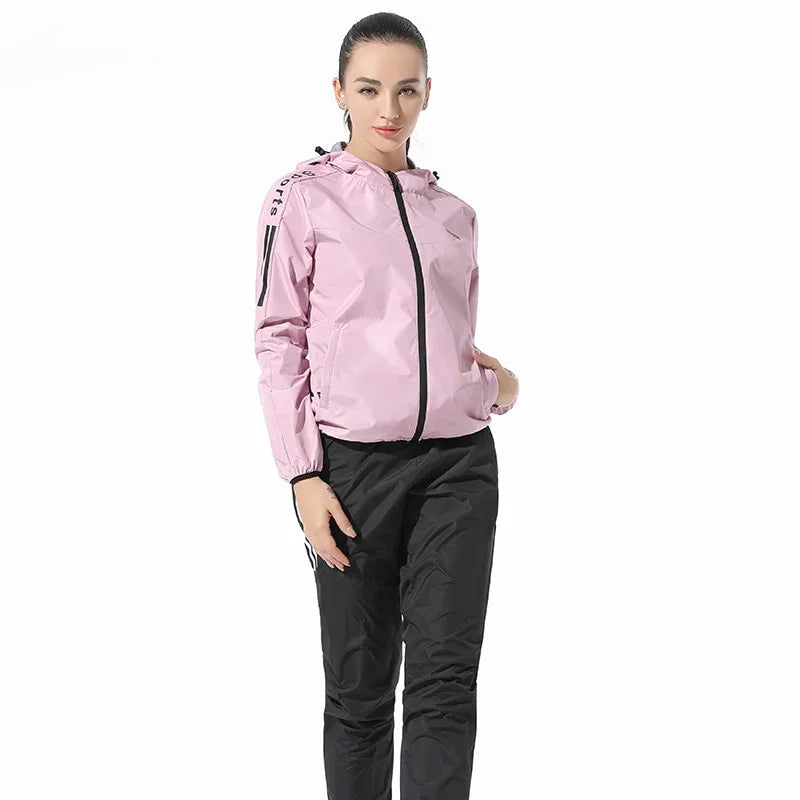 Sauna Anzug Brennen Sportswear Trainingsanzug Gym Kleidung Set Fitness Bodybuilding - tif-shop24.de