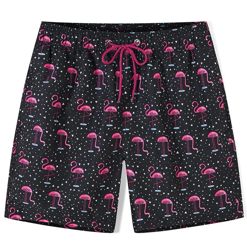 Datifer Board Shorts DC05 GYM Fitness Elastische Taille Schnell Trocknend Workout Hosen Mit Taschen und Futter | tif-shop24.de