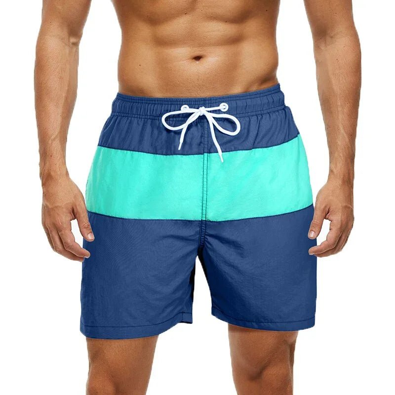 Schnell trocknende Badeshorts, Sommer, gemischte Farben, Boardshorts, Surf-Badebekleidung, Strand, Fitnessstudio | tif-shop24.de