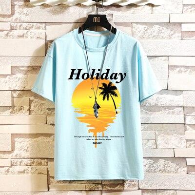 Sommer Kurzen Ärmeln Harajuku Korea Mode T-shirt Streetwear Hip Hop Rock Punk Top | tif-shop24.de