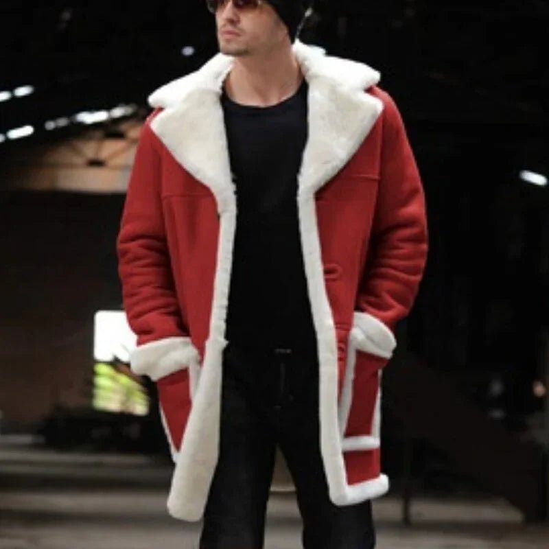 Vintage Winter Warm Dicken Woll Casual Patchwork Neue Mode Oberbekleidung | tif-shop24.de