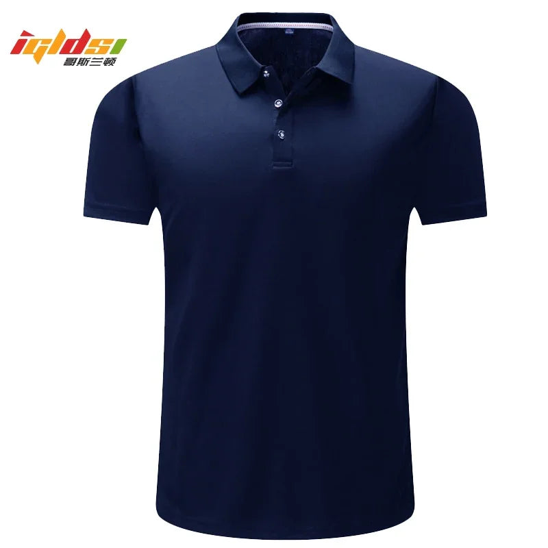 Polo-Shirt Camisa Hemd Baumwolle Kurzarm Shirt Marken Trikots Sommer Sports Jerseys Golf Tennis Blusas Tops | tif-shop24.de