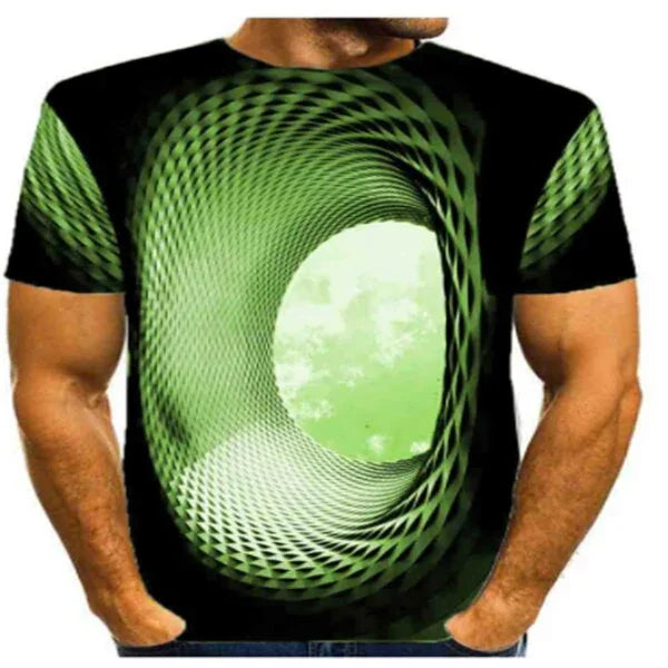 Optischer 3D-Effekt T-Shirt | tif-shop24.de