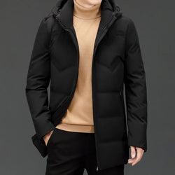 High-End-Neue Marke Casual Fashion Lange Ente Unten Jacke Mit Kapuze  Windjacke | tif-shop24.de