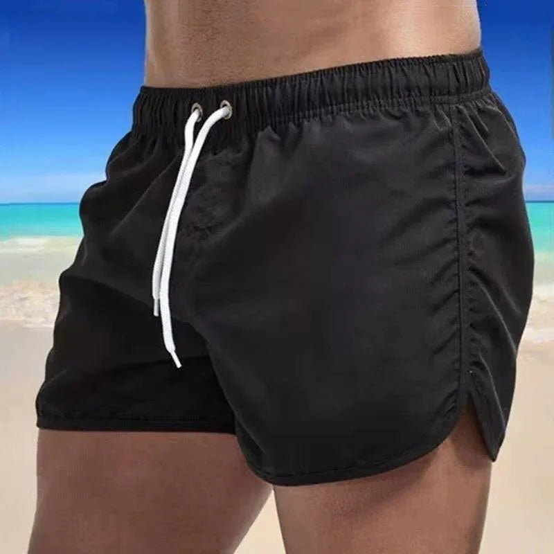 Einfarbig Sommer Schnell Trocknend Casual Fitness Shorts | tif-shop24.de