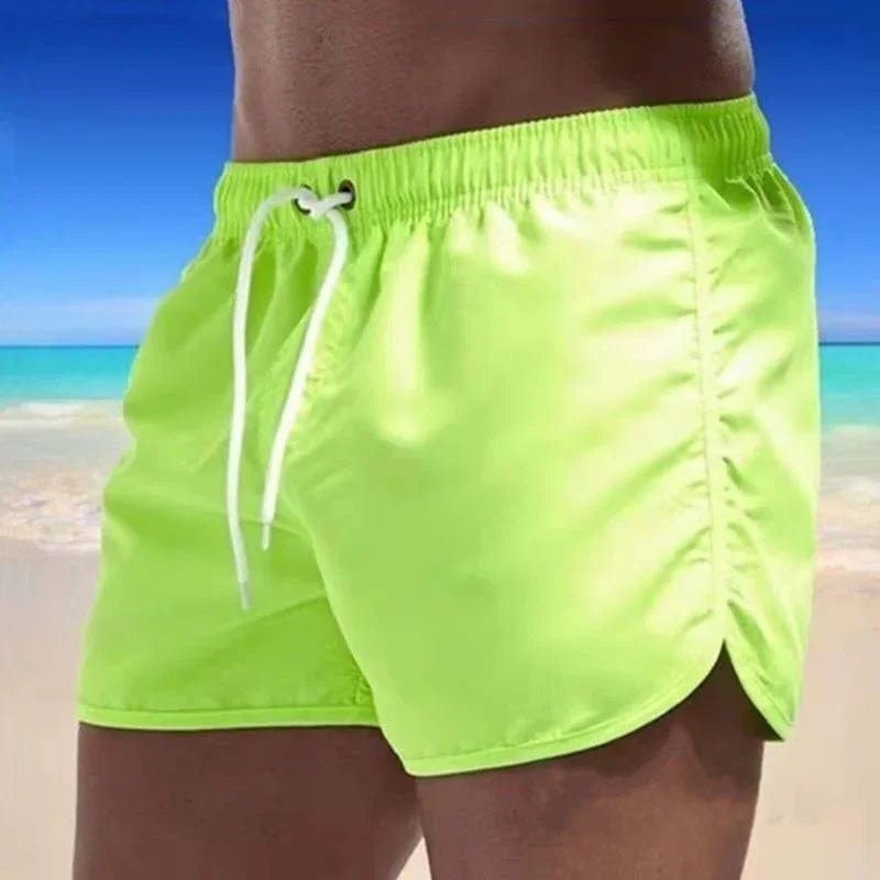 Einfarbig Sommer Schnell Trocknend Casual Fitness Shorts | tif-shop24.de