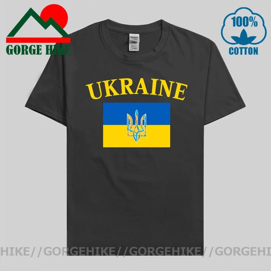 GorgeHike Ukrainischen Flagge T-shirt Patriotischen Stolz | tif-shop24.de