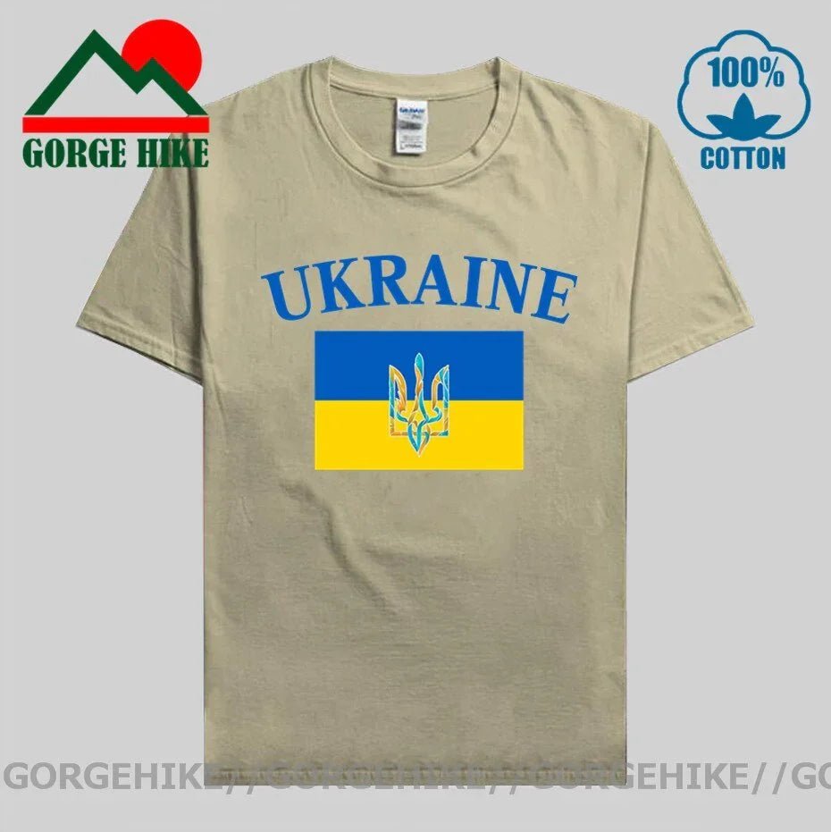 GorgeHike Ukrainischen Flagge T-shirt Patriotischen Stolz | tif-shop24.de