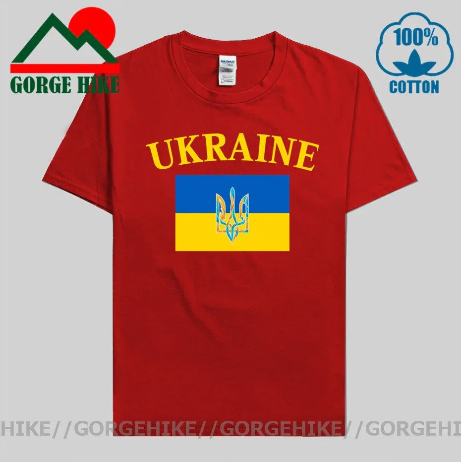 GorgeHike Ukrainischen Flagge T-shirt Patriotischen Stolz | tif-shop24.de