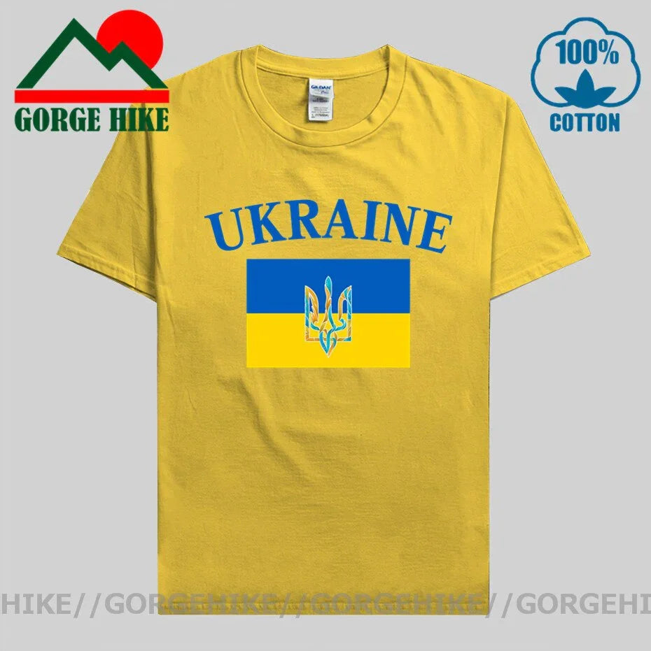 GorgeHike Ukrainischen Flagge T-shirt Patriotischen Stolz - tif-shop24.de