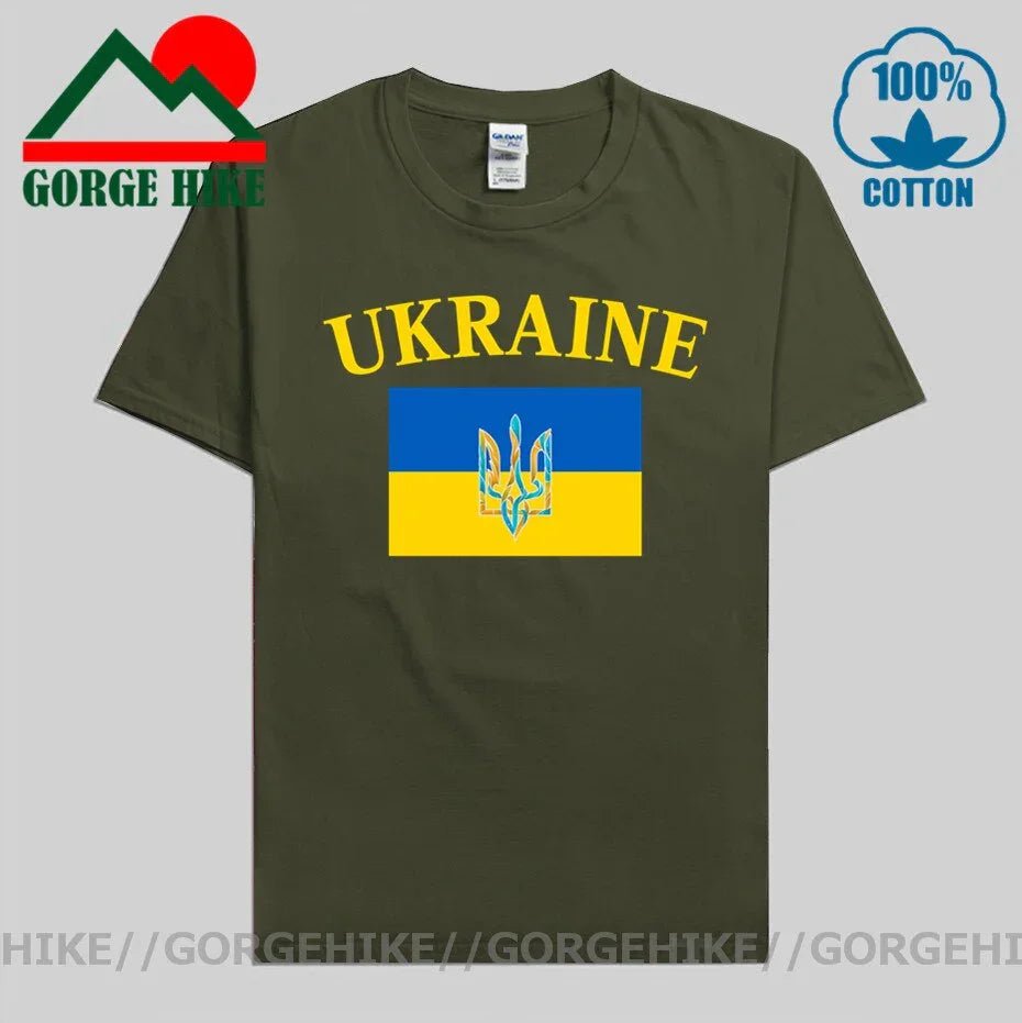 GorgeHike Ukrainischen Flagge T-shirt Patriotischen Stolz | tif-shop24.de