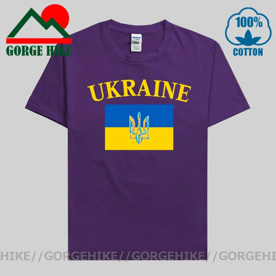 GorgeHike Ukrainischen Flagge T-shirt Patriotischen Stolz - tif-shop24.de