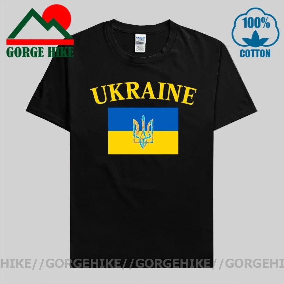 GorgeHike Ukrainischen Flagge T-shirt Patriotischen Stolz | tif-shop24.de