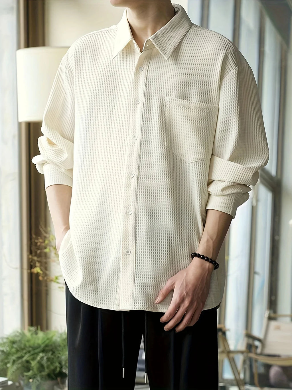 Brusttasche, Lässig, Atmungsaktiv , Knopfleiste - tif-shop24.de