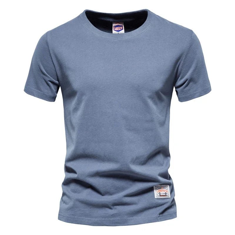 Baumwolle Langarm T-Shirt Solide Hohe Qualität Tops Klassische Outfit | tif-shop24.de