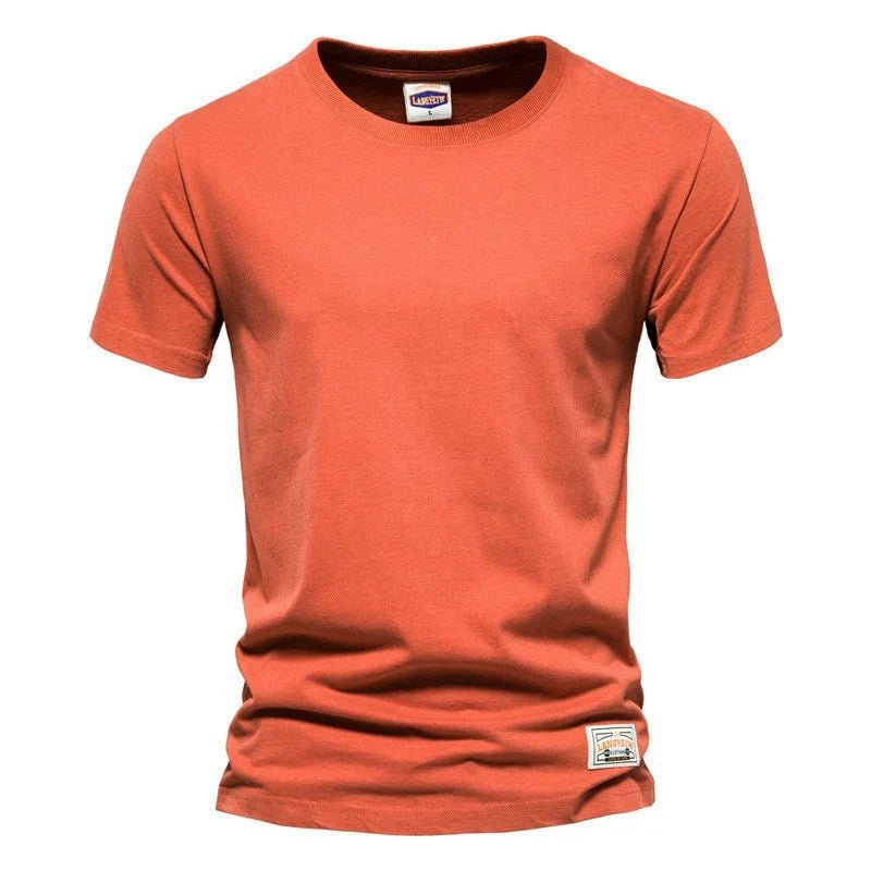 Baumwolle Langarm T-Shirt Solide Hohe Qualität Tops Klassische Outfit | tif-shop24.de