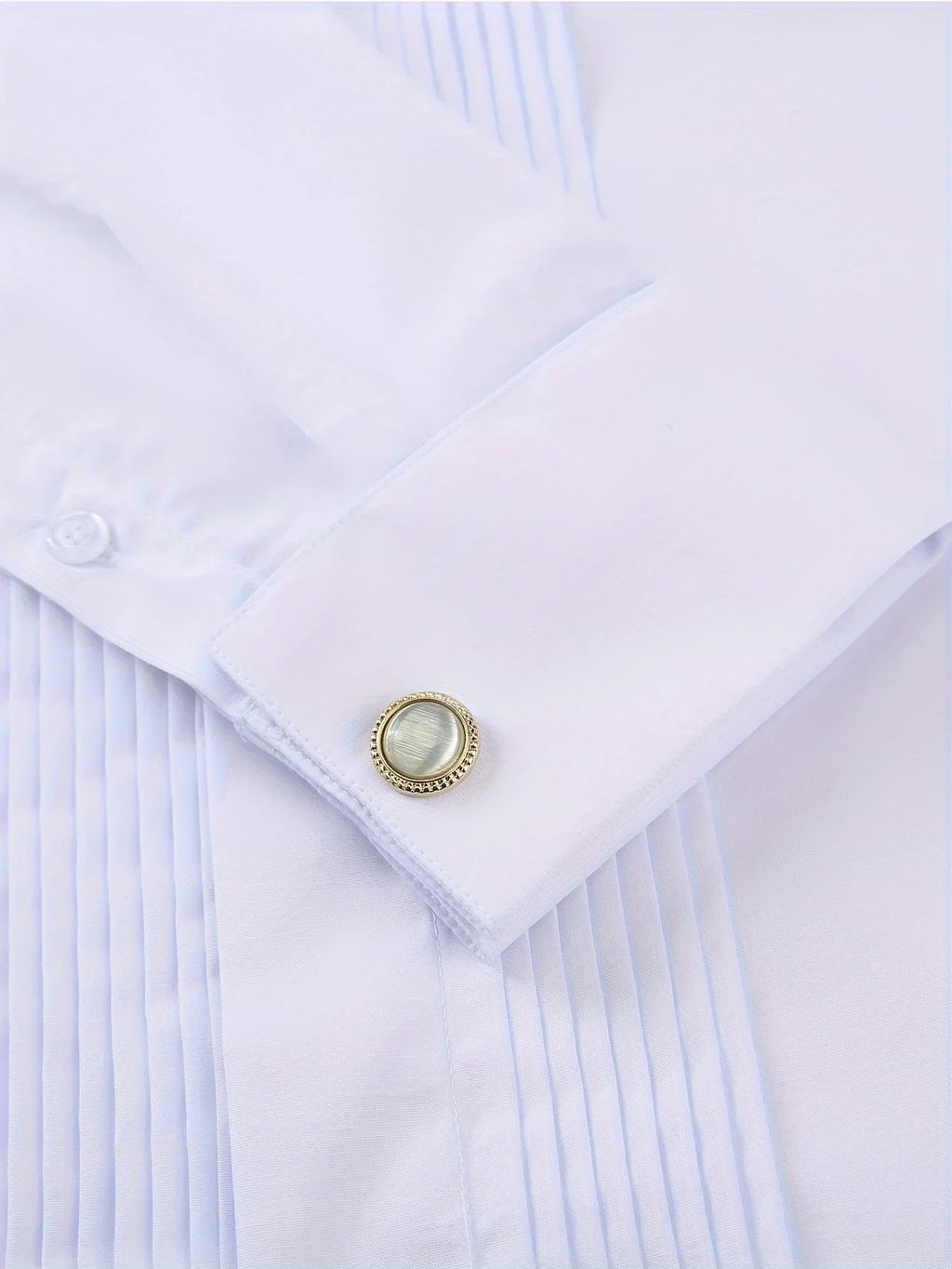 Einfarbig, Umlegekragen Für Bankett, Hochzeit, Brautmann, Mit Zwei Fliegen (eine Schwarze Und Eine Rote) Und Mit Zufälligen Manschettenknöpfen - tif-shop24.de