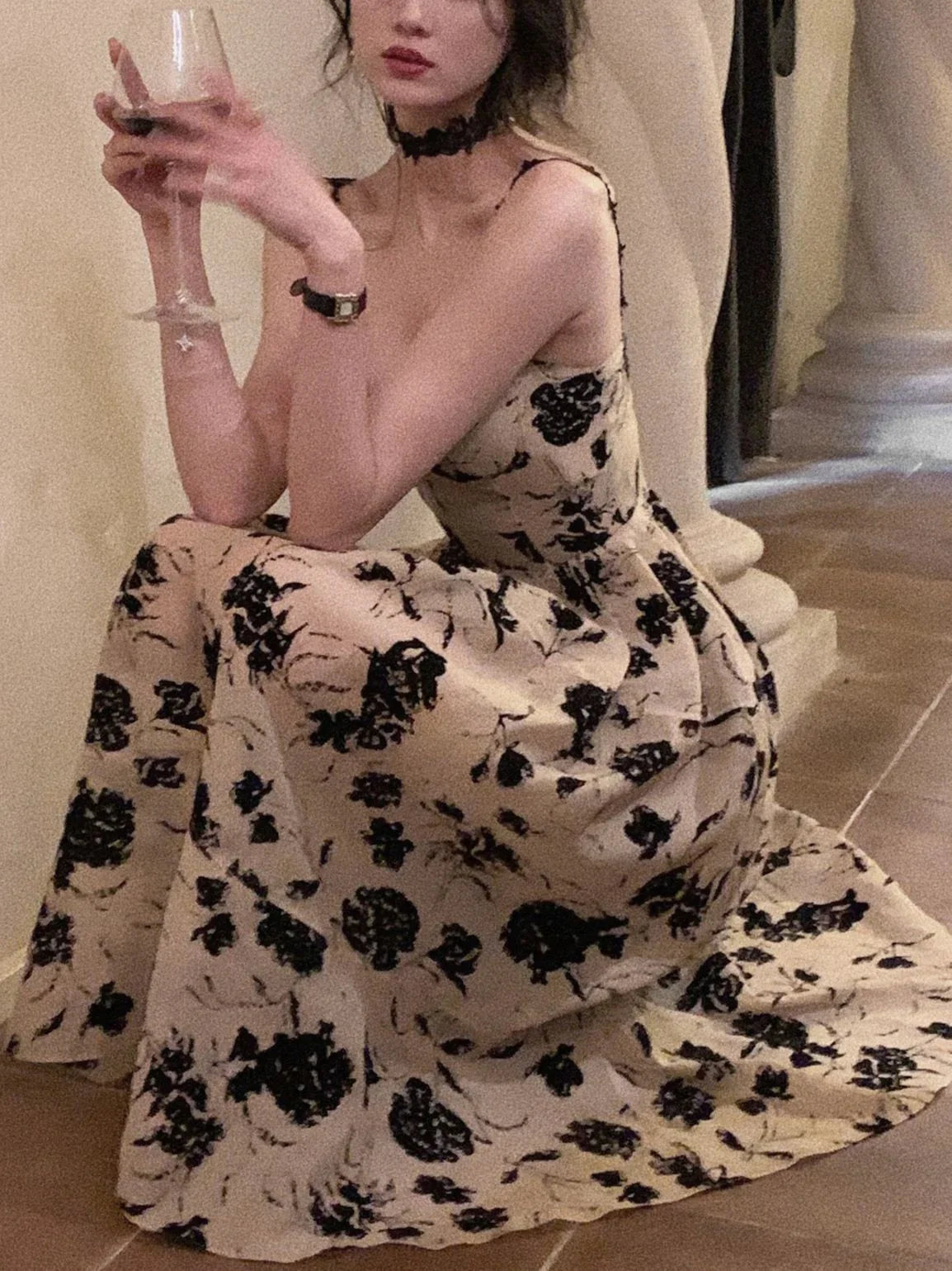 Hnewly Summer New Fashion Spaghetti Strap Prom Dress Elegant Sleeveless Slim Vestdios Female Bodycon Evening Party Clothes | tif-shop24.de