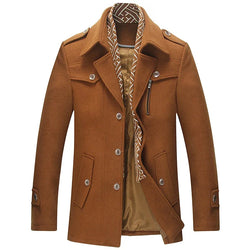 Winter Baumwollmischungen Dicke Wolle Kaschmir Business Casual | tif-shop24.de