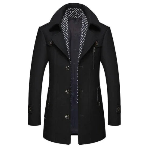 Winter Baumwollmischungen Dicke Wolle Kaschmir Business Casual - tif-shop24.de