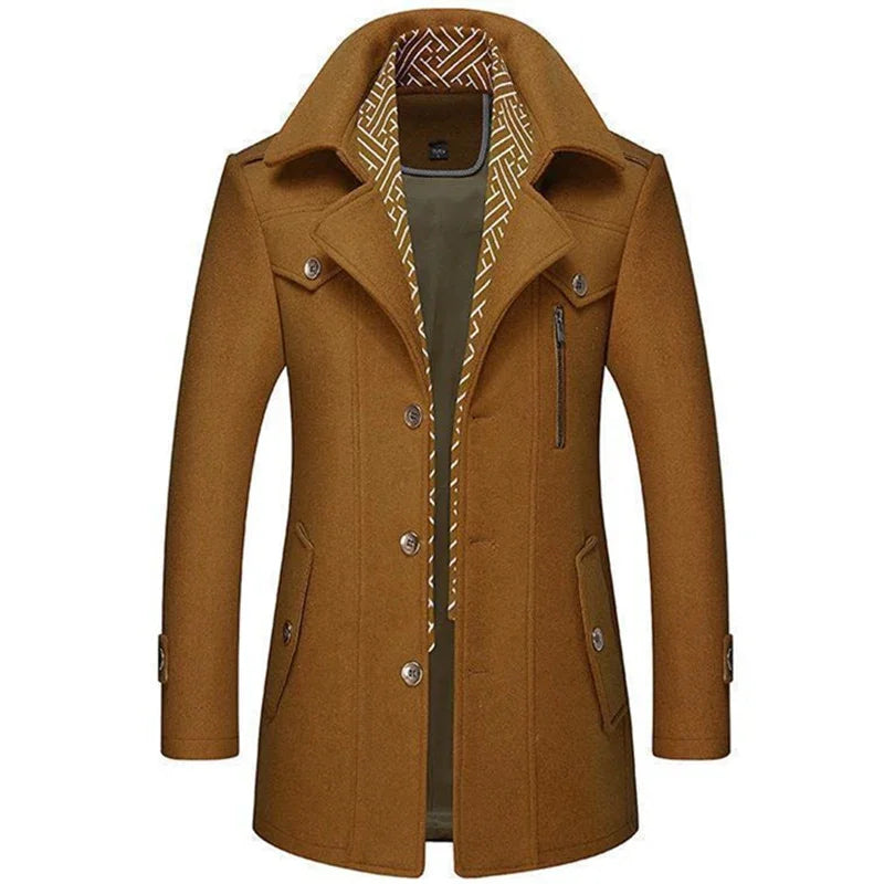 Winter Baumwollmischungen Dicke Wolle Kaschmir Business Casual | tif-shop24.de