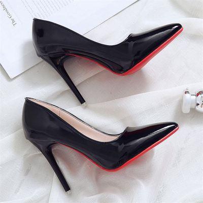 High Heel Pumps – Sexy Red Sole Pointed Toe, 10 cm Stiletto | tif-shop24.de