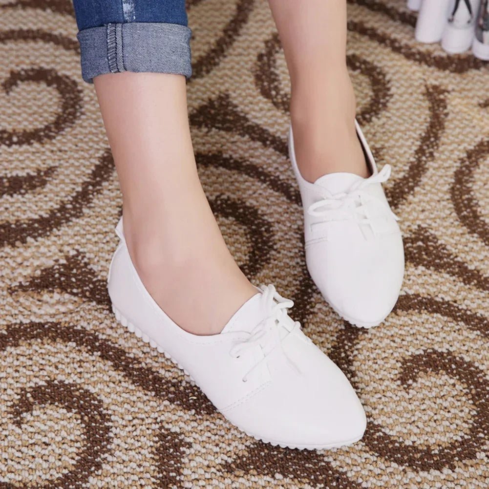 Lässige Schnürschuhe aus massivem Kunstleder mit Schnürung | tif-shop24.de