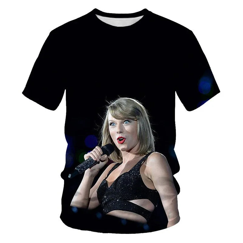 Schönheit t-shirt 3d druck charakter grafik T-shirt rundhals kurzen ärmeln übergroßen T-shirt alle-spiel hip-hop | tif-shop24.de