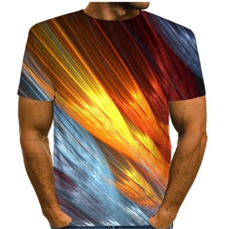 Funny Psychedelic 3D Print T Shirts Hipster Casual Short Sleeve T Shirt Men Women Harajuku Streetwear Tshirt Men Camiseta Hombre | tif-shop24.de